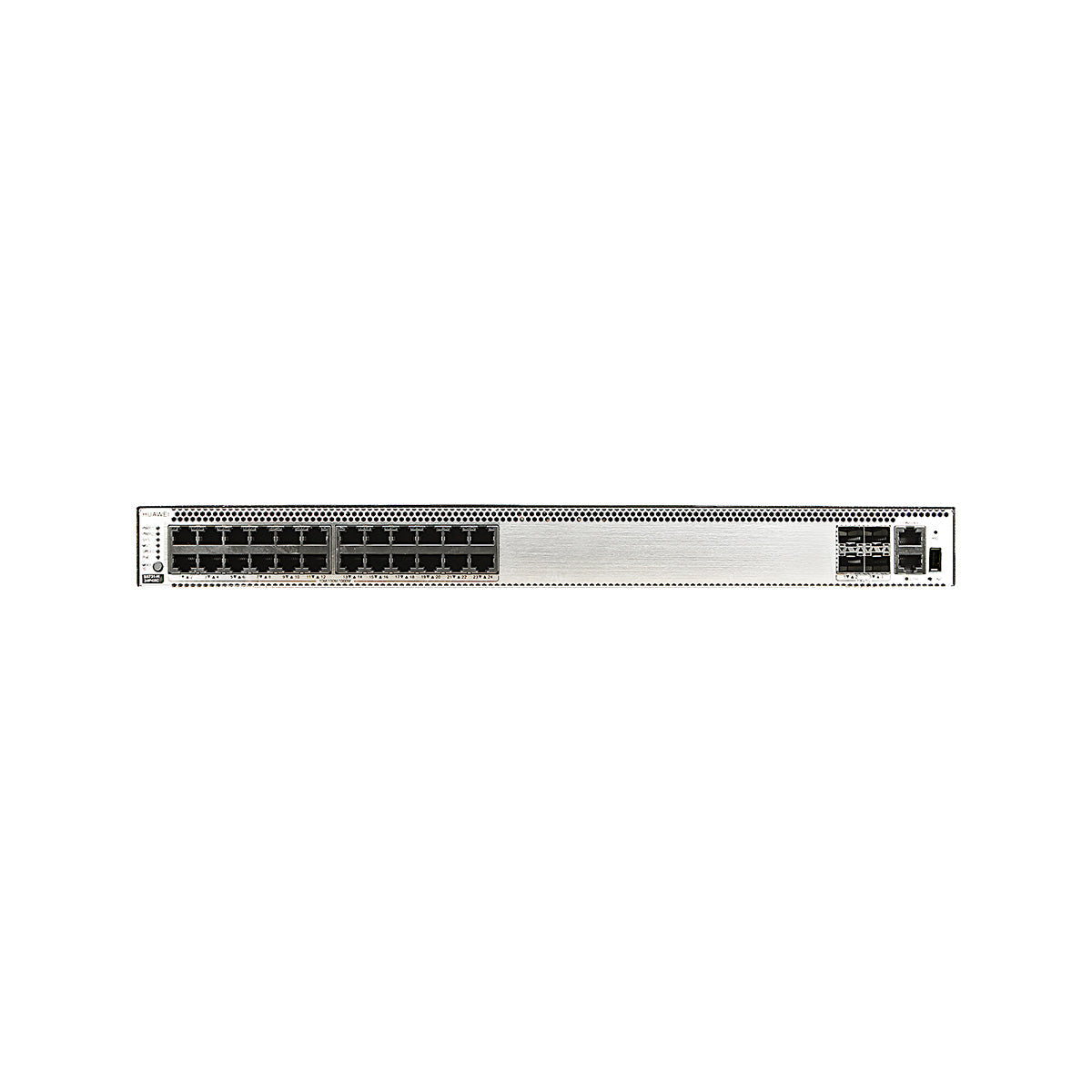 Huawei CloudEngine S5731-H24P4XC 24GE PoE+ & 4 x 10GE SFP+ Layer 3 Switch | 1600W PoE | Native AC | 288K MAC