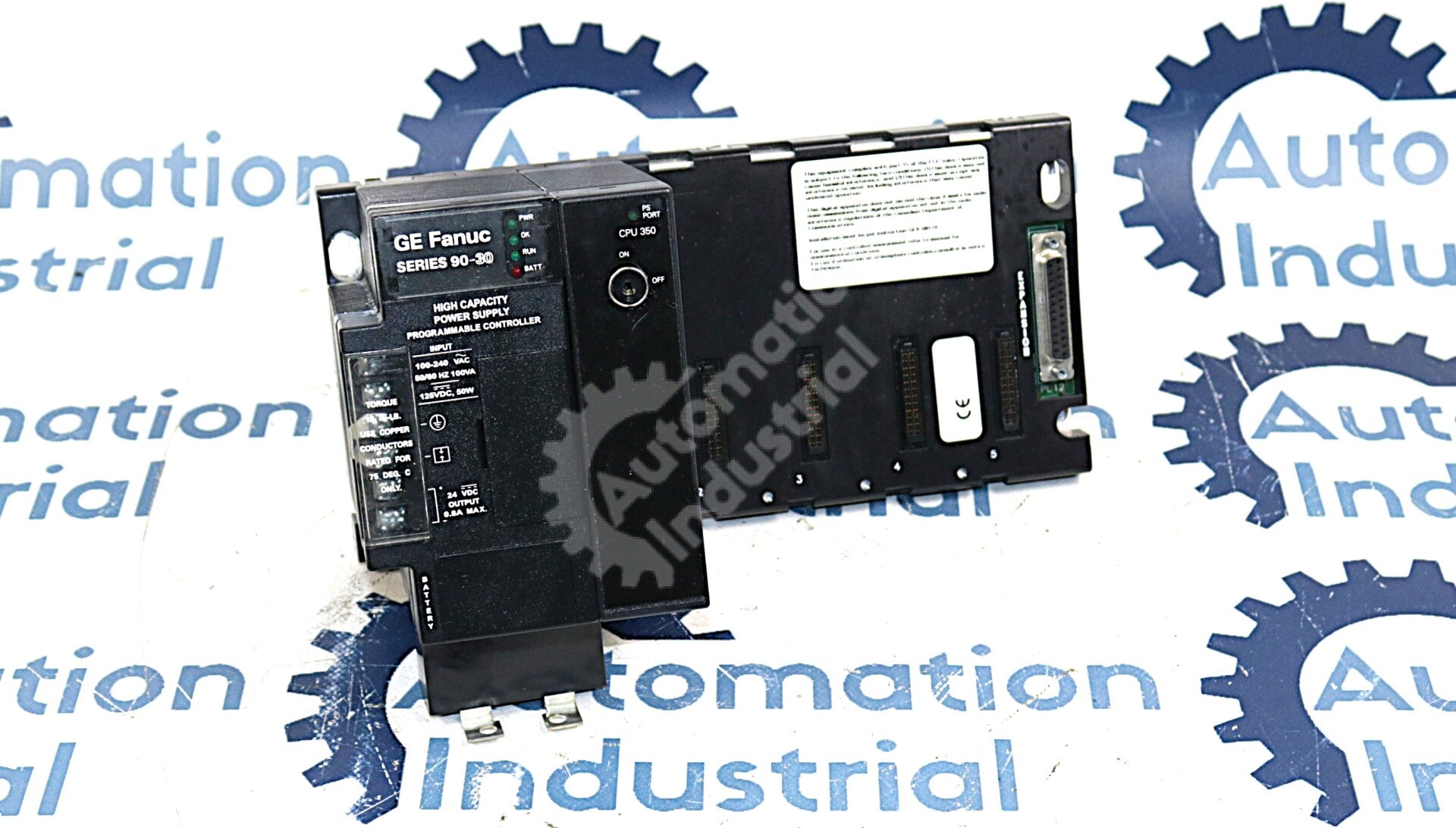 IC693CHS397 By GE Fanuc 5 Slot CPU Baseplate Modular