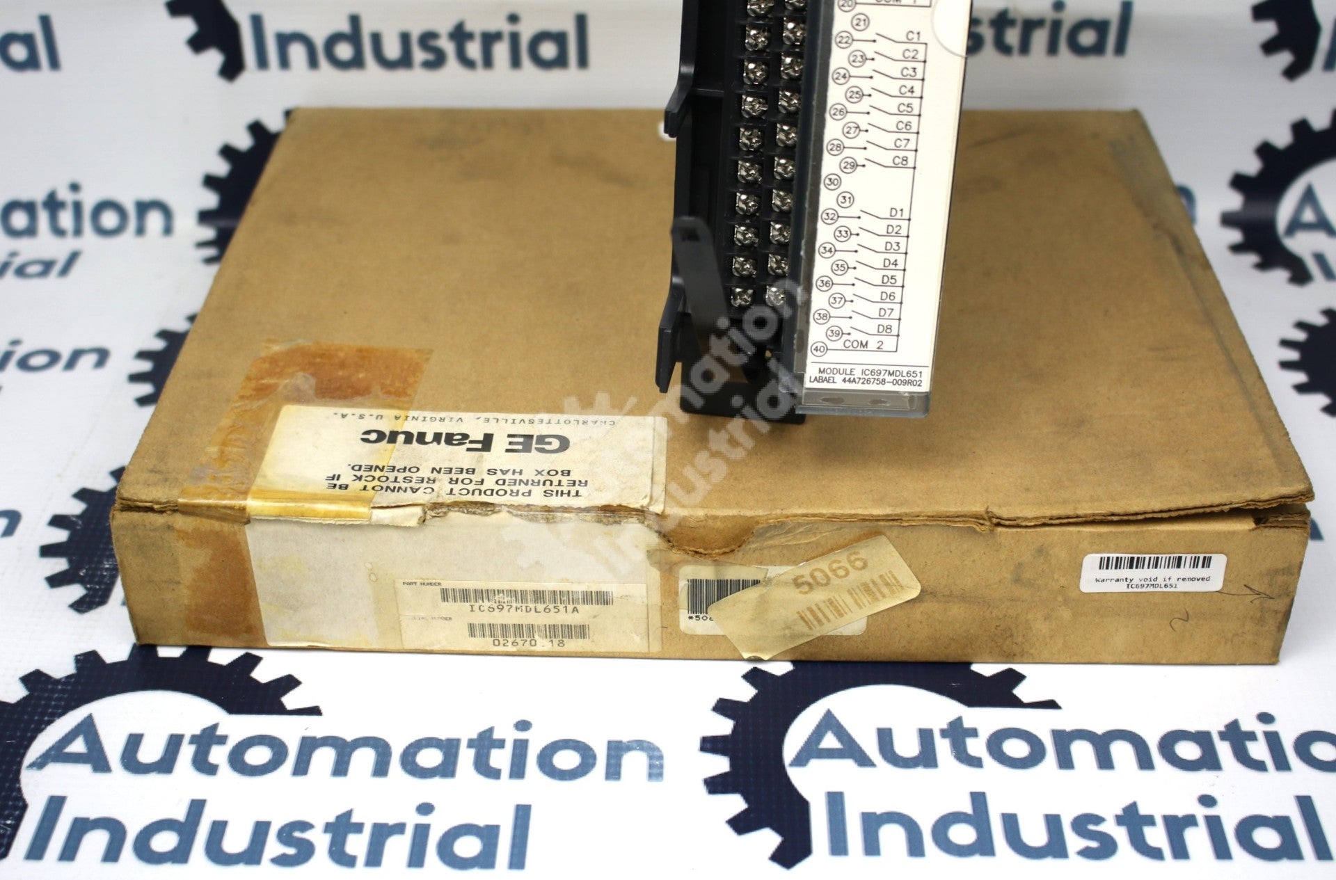 GE Fanuc IC697MDL651 IC697MDL651A Input Module New Surplus Factory Package