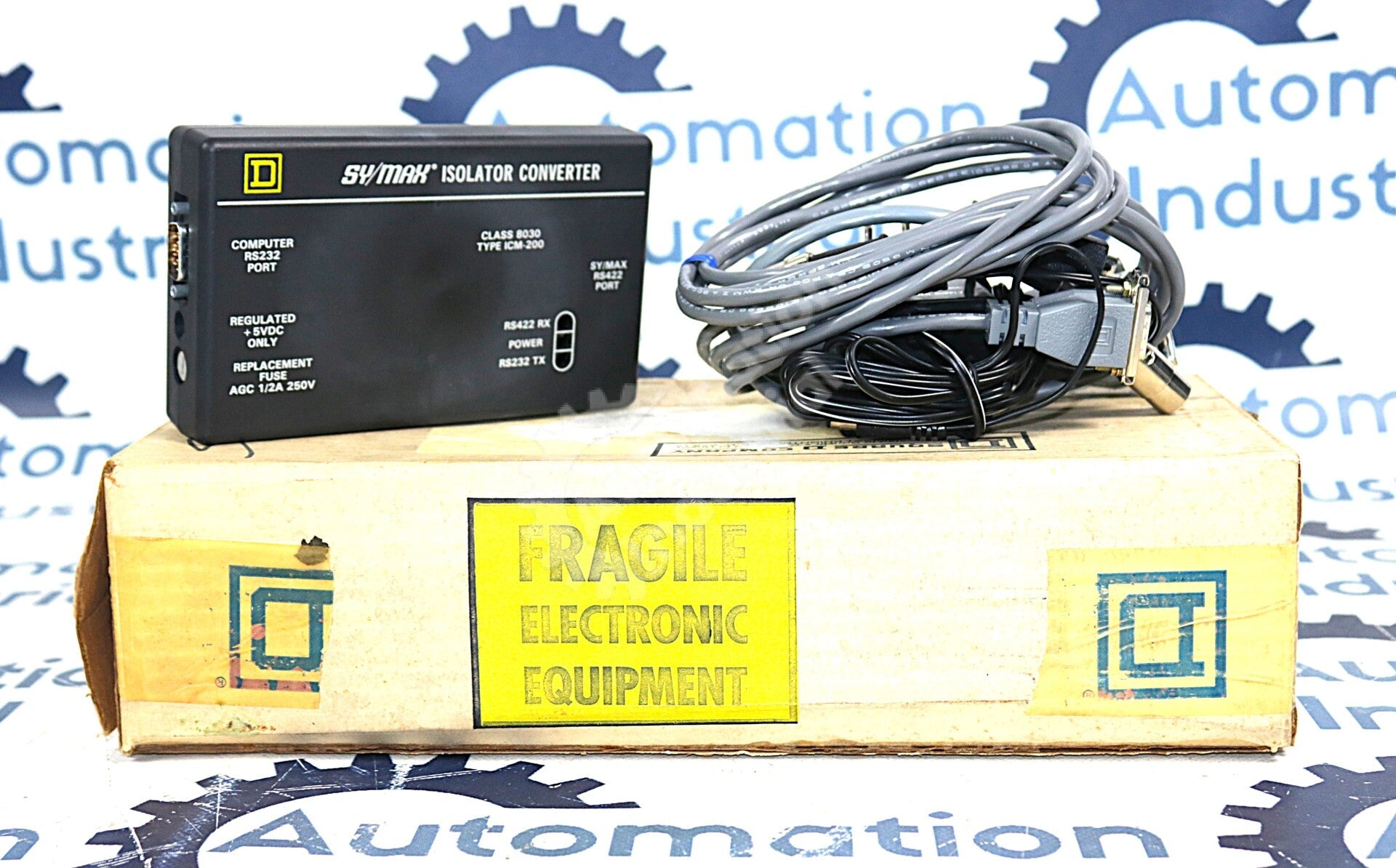 ICM-200 By Square D Sy/Max Class 8030 Isolator Convertor Module With Cables NSFP