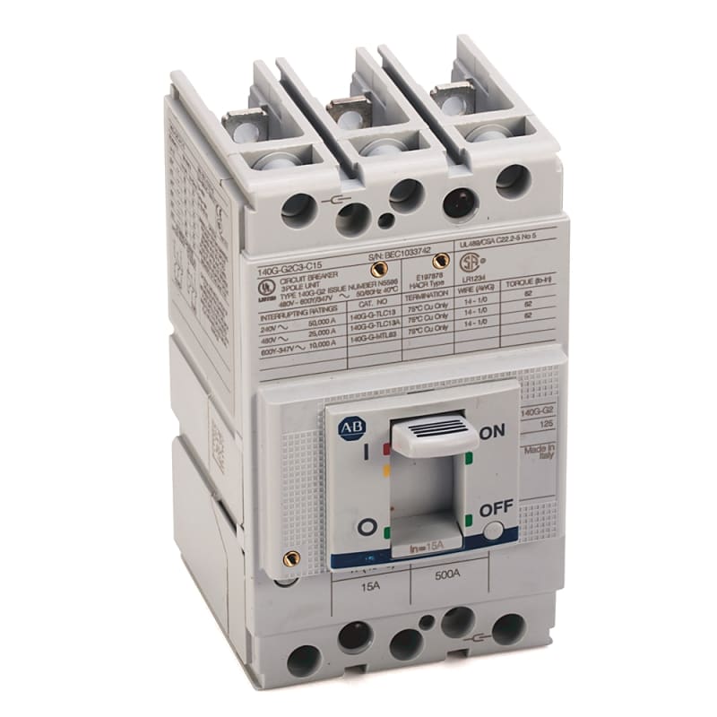 140G-G2C3-C50 | Allen-Bradley Molded Case Circuit Breaker 125A