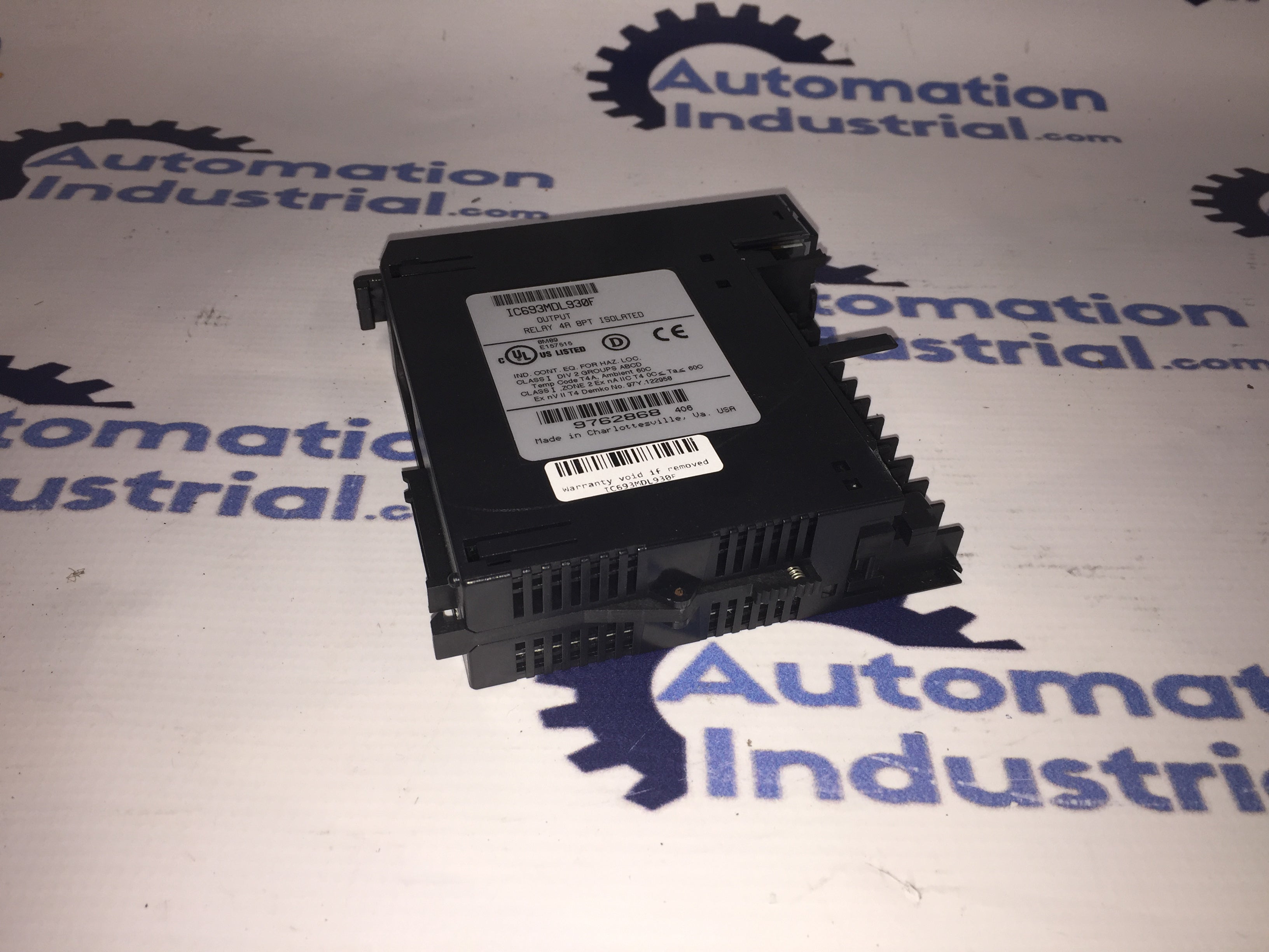 GE Fanuc IC693MDL930 Output Relay 4A 8PT Isolated Module