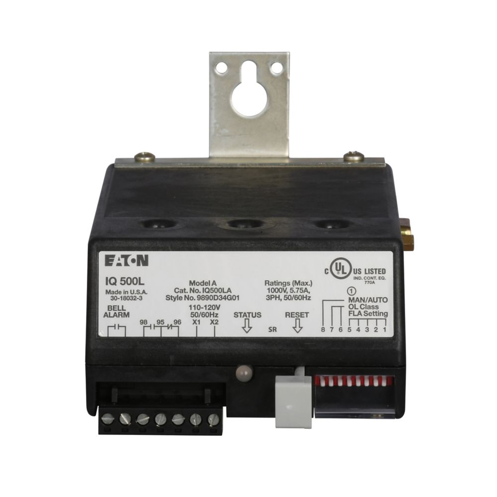 Eaton IQ504A Freedom IQ500 NEMA Motor Overload Relay for A200 Contactors Adjustable 10.8–207A