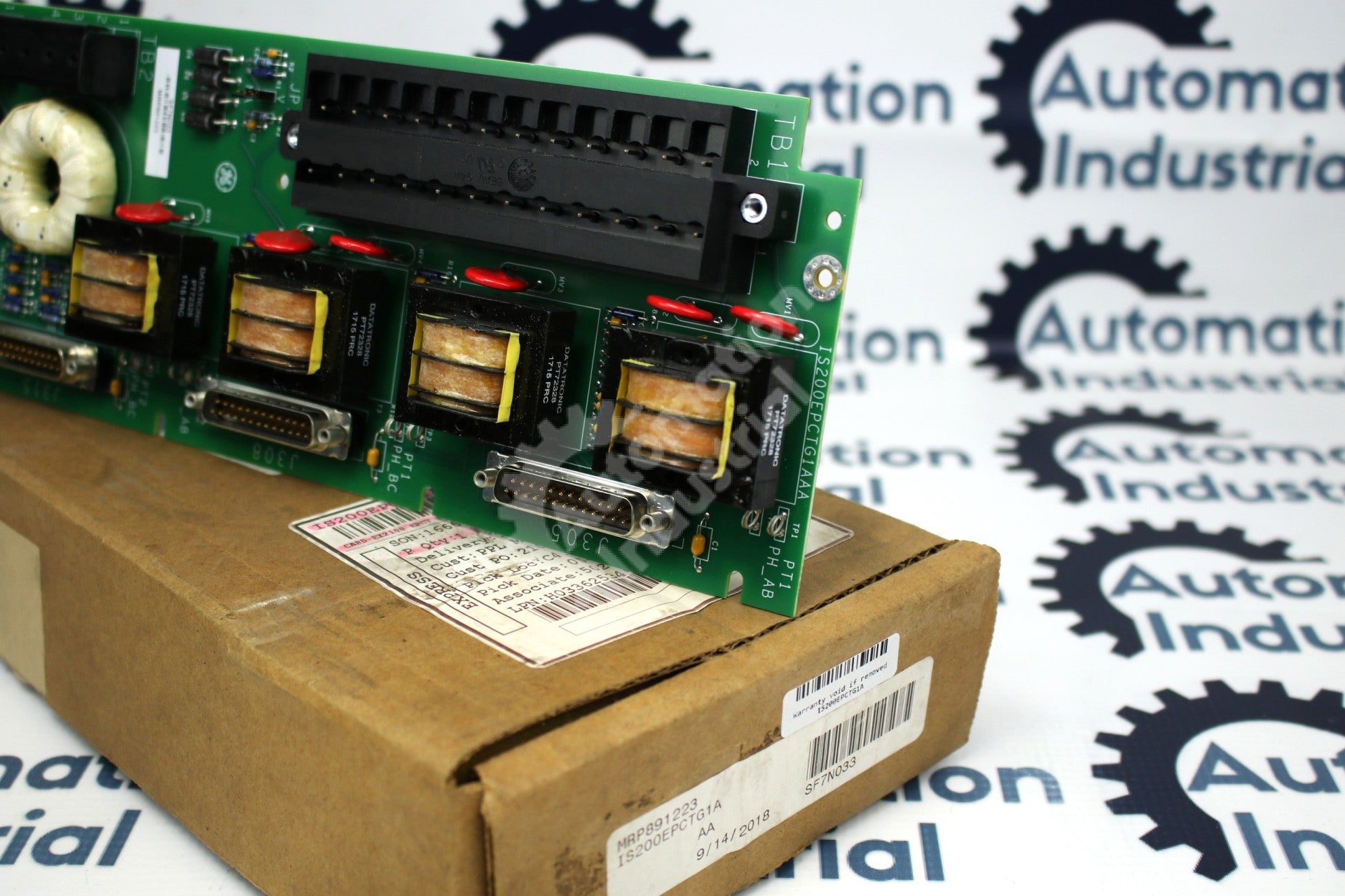 GE General Electric IS200EPCTG1A IS200EPCTG1AAA Exciter Board Mark VI NEW