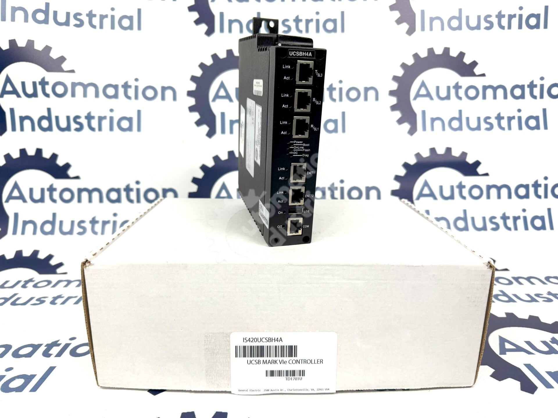IS420UCSBH4A by GE Energy Controller Module for Mark VIe and EX2100e