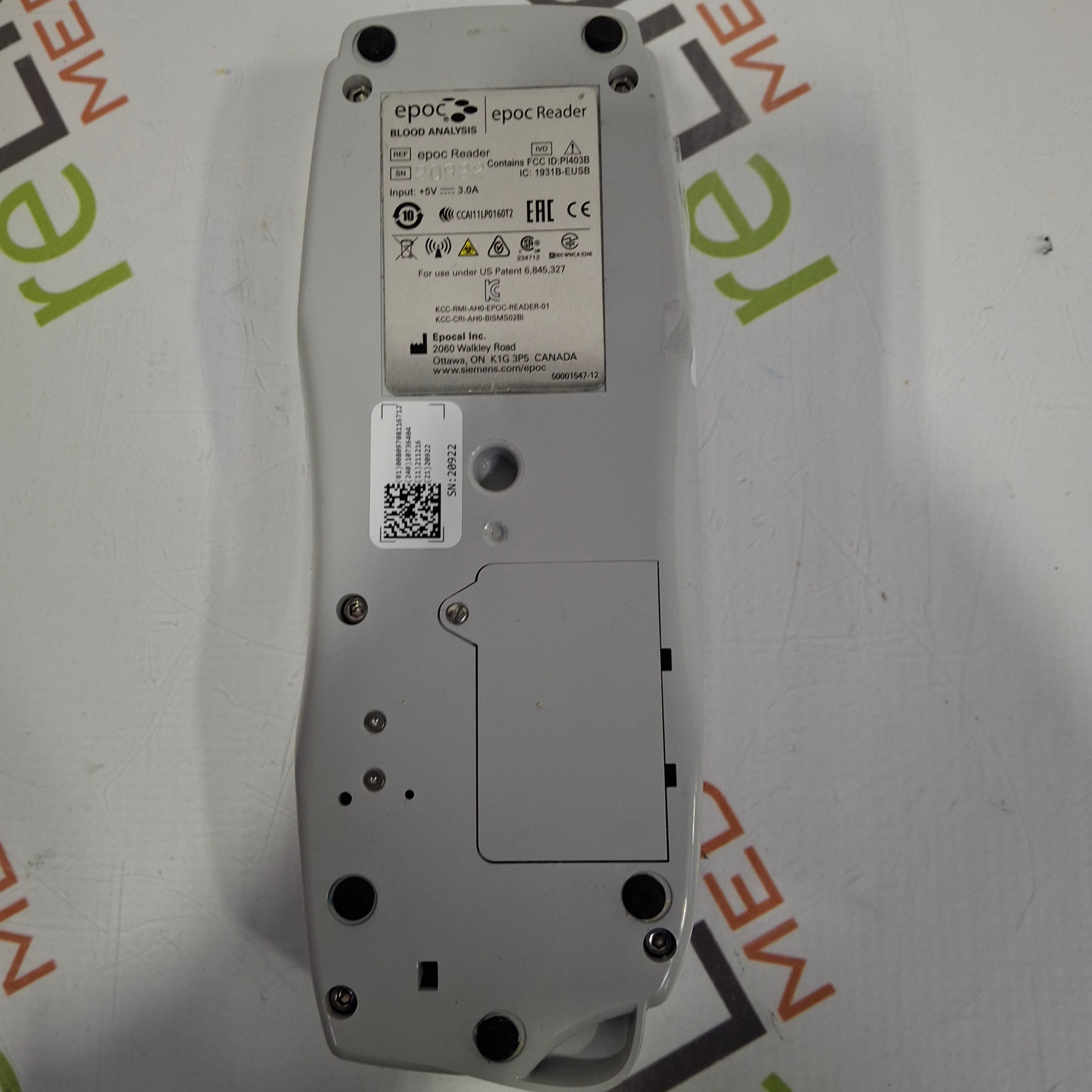 Epocal, Inc Epoc Reader Base