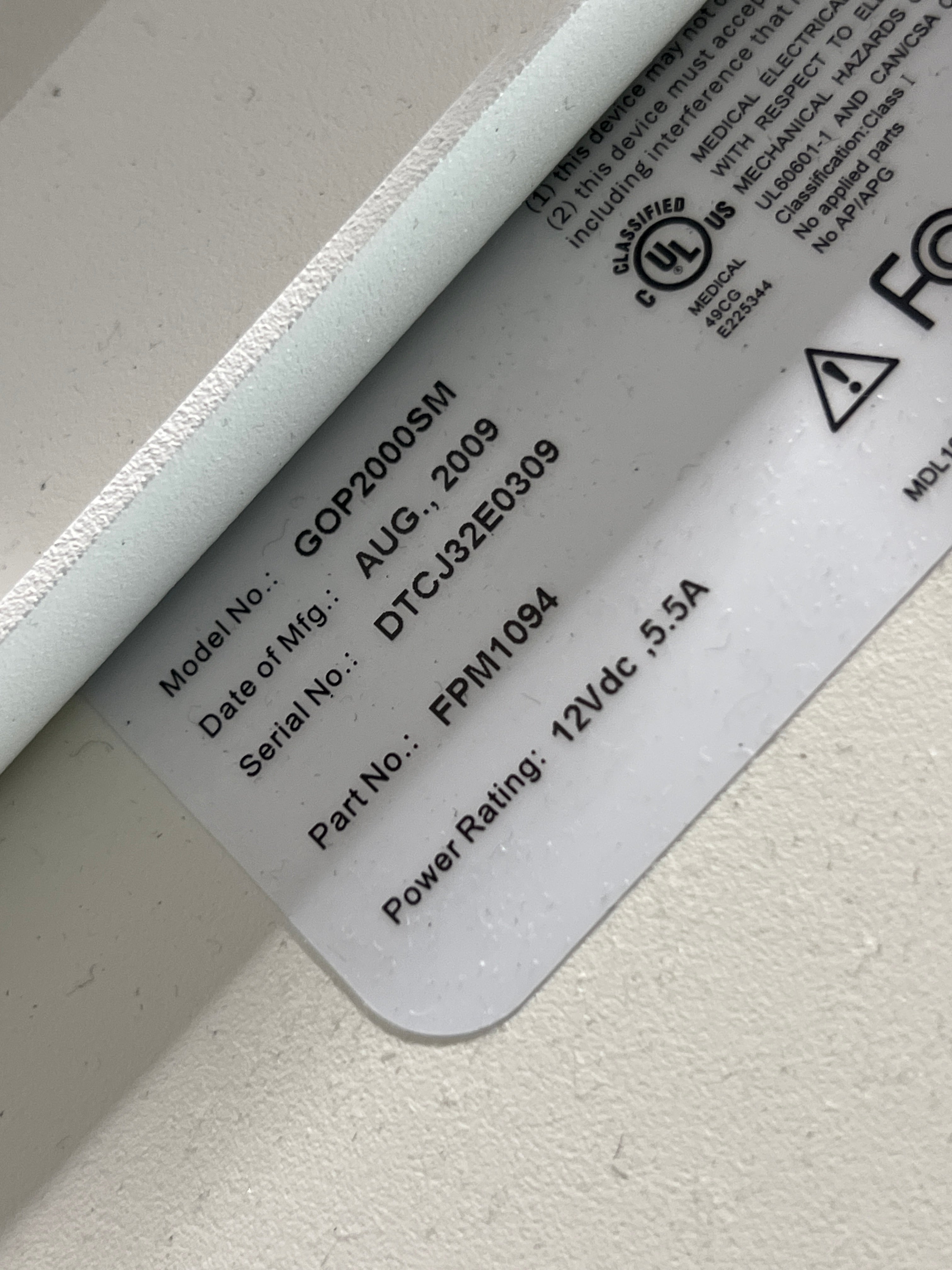 Hologic, Inc. Fluoroscan InSight 2 C-Arm