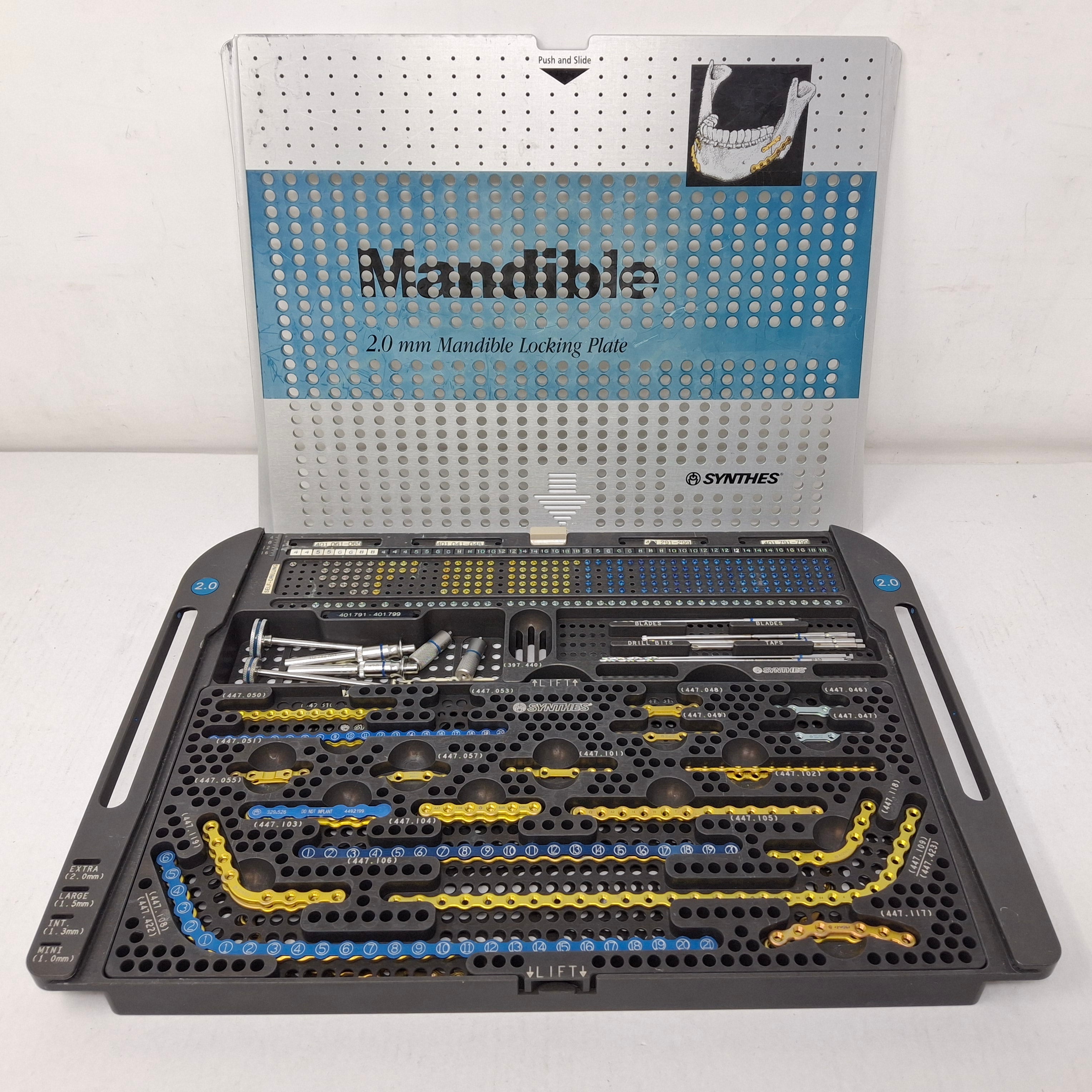 Synthes, Inc. Mandible Modular Fixation System