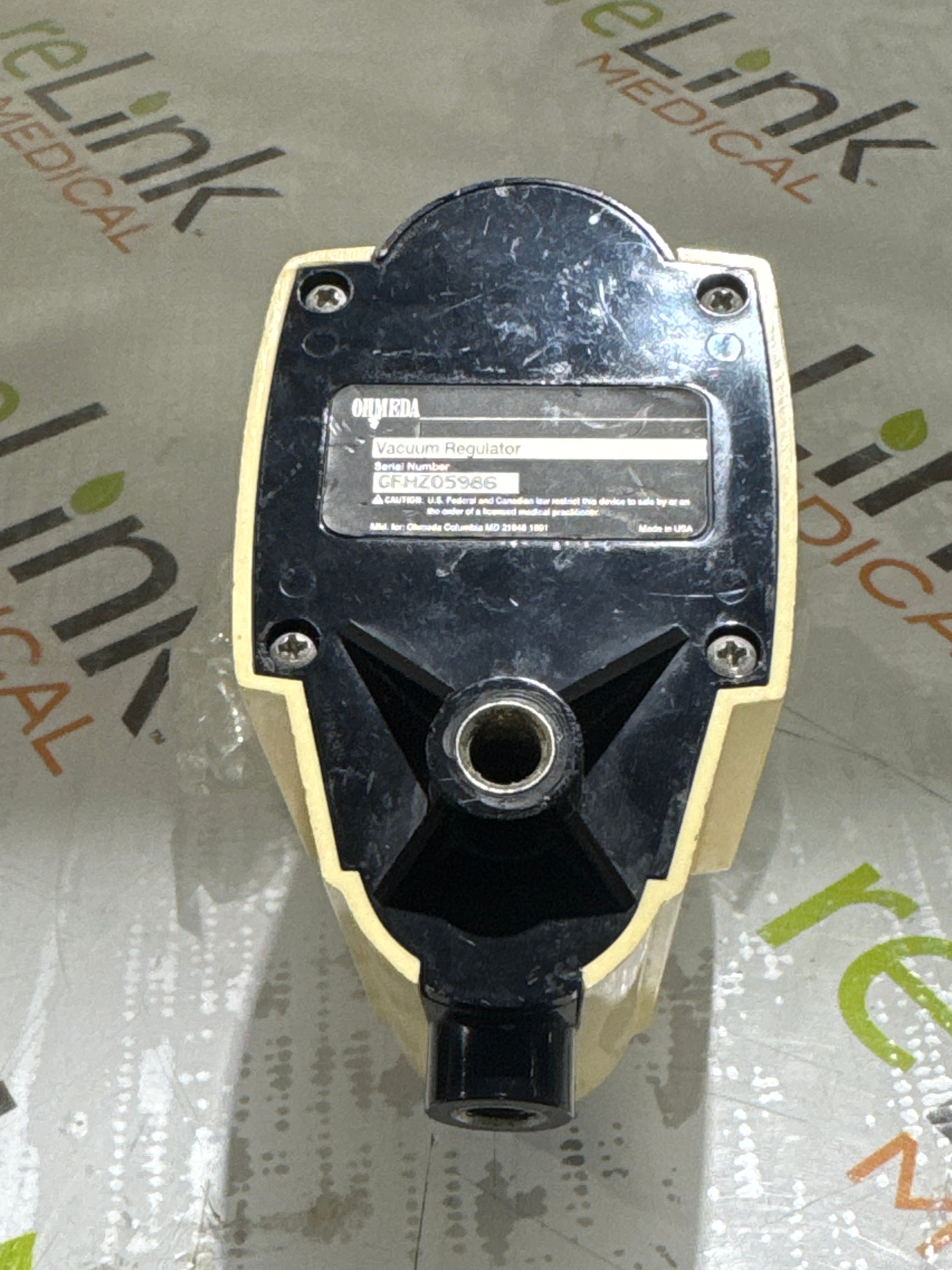 Ohmeda Medical Vacuum Regulator