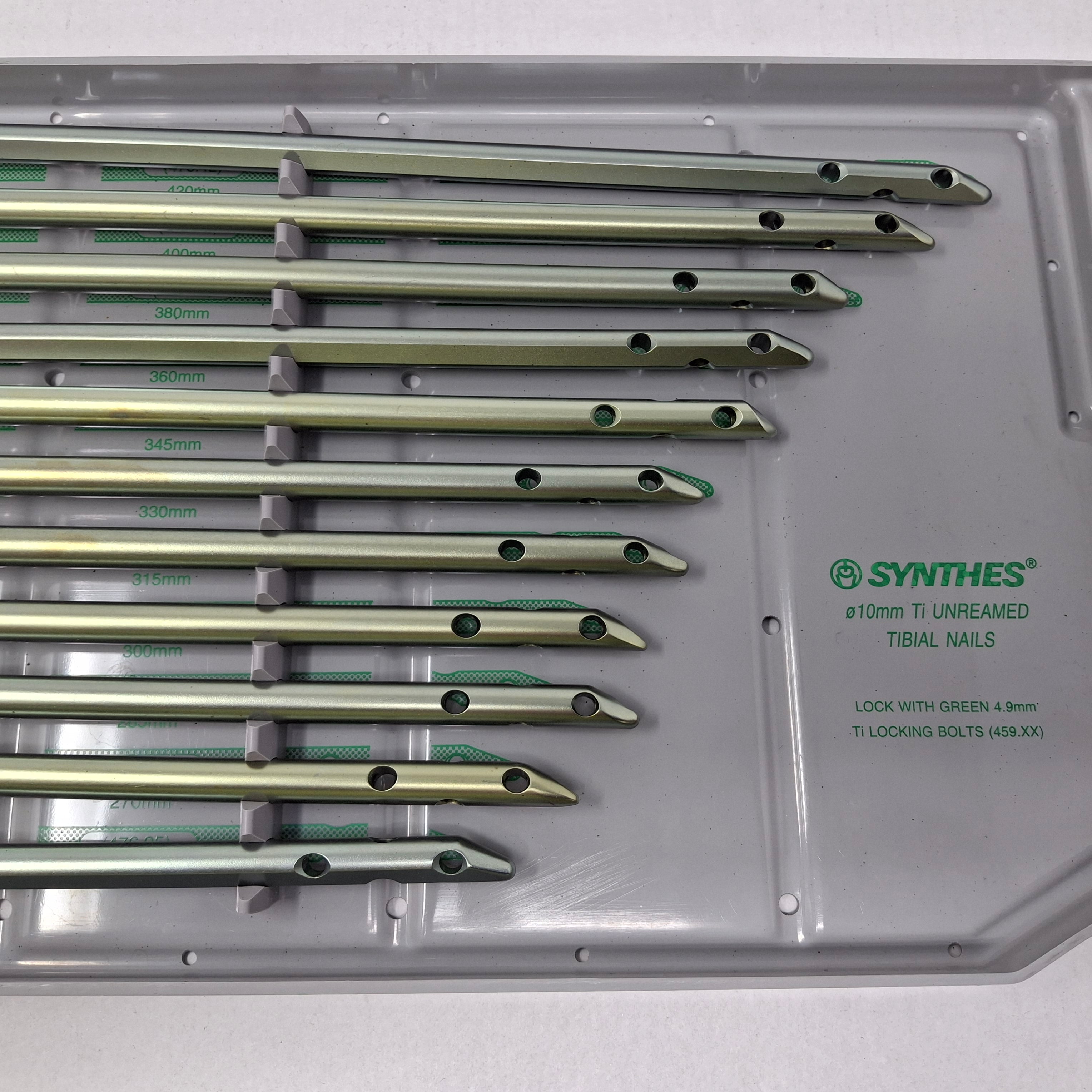 Synthes, Inc. Titanium Unreamed Tibial Nails Surgical Instrument