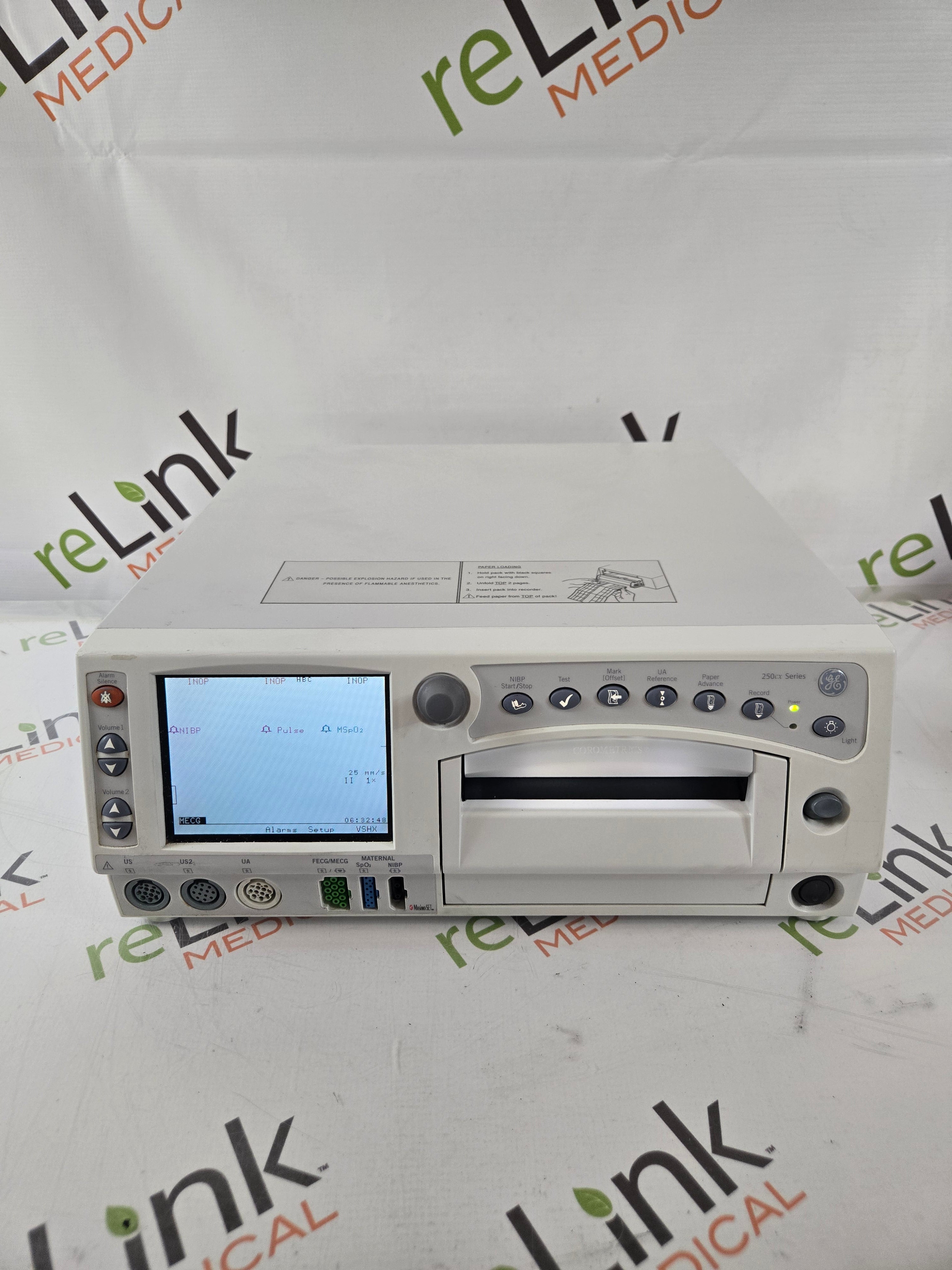 GE Healthcare Corometrics 250cx Series Model 259cx-c Fetal Monitor