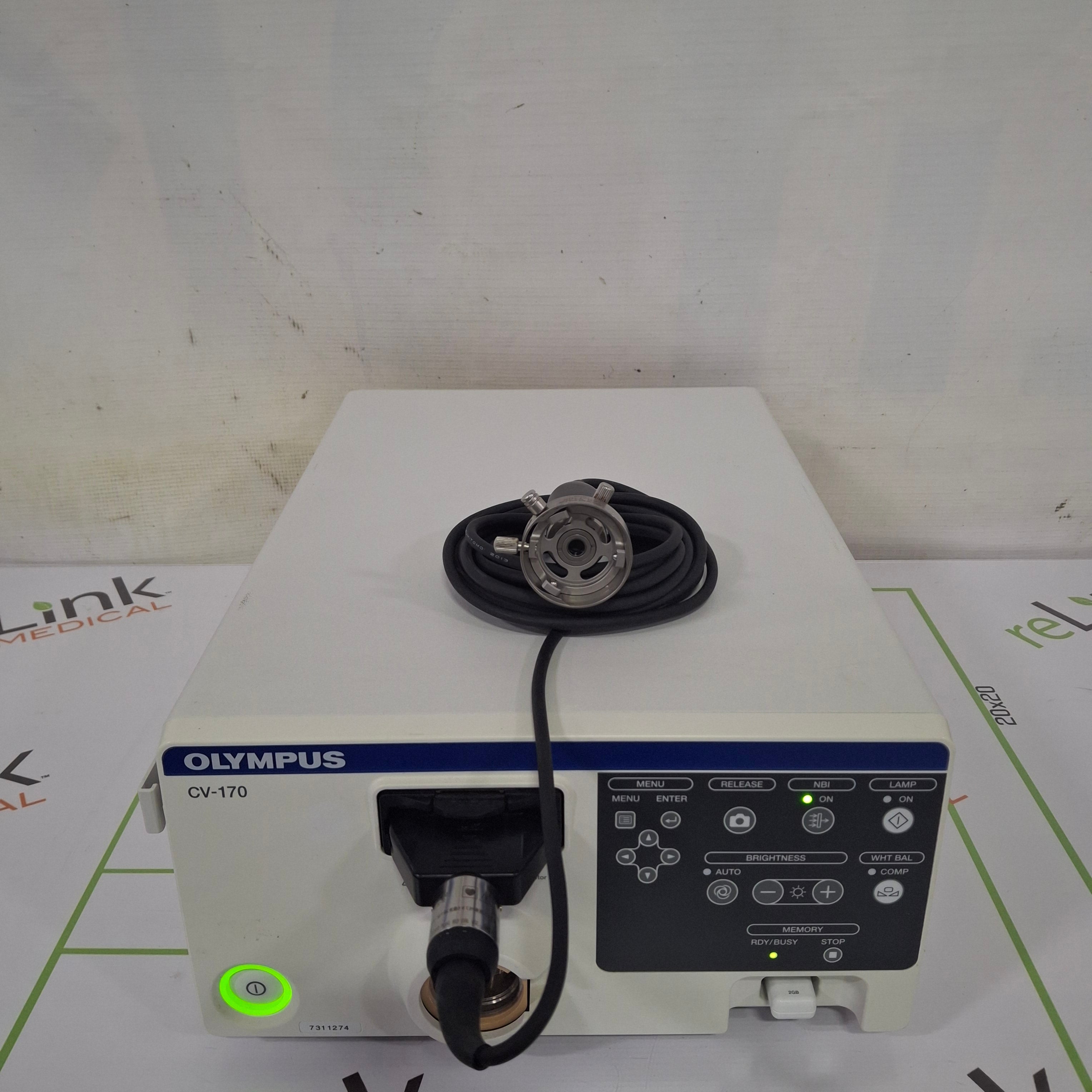 Olympus CV-170 Video Processor and LED Light Source