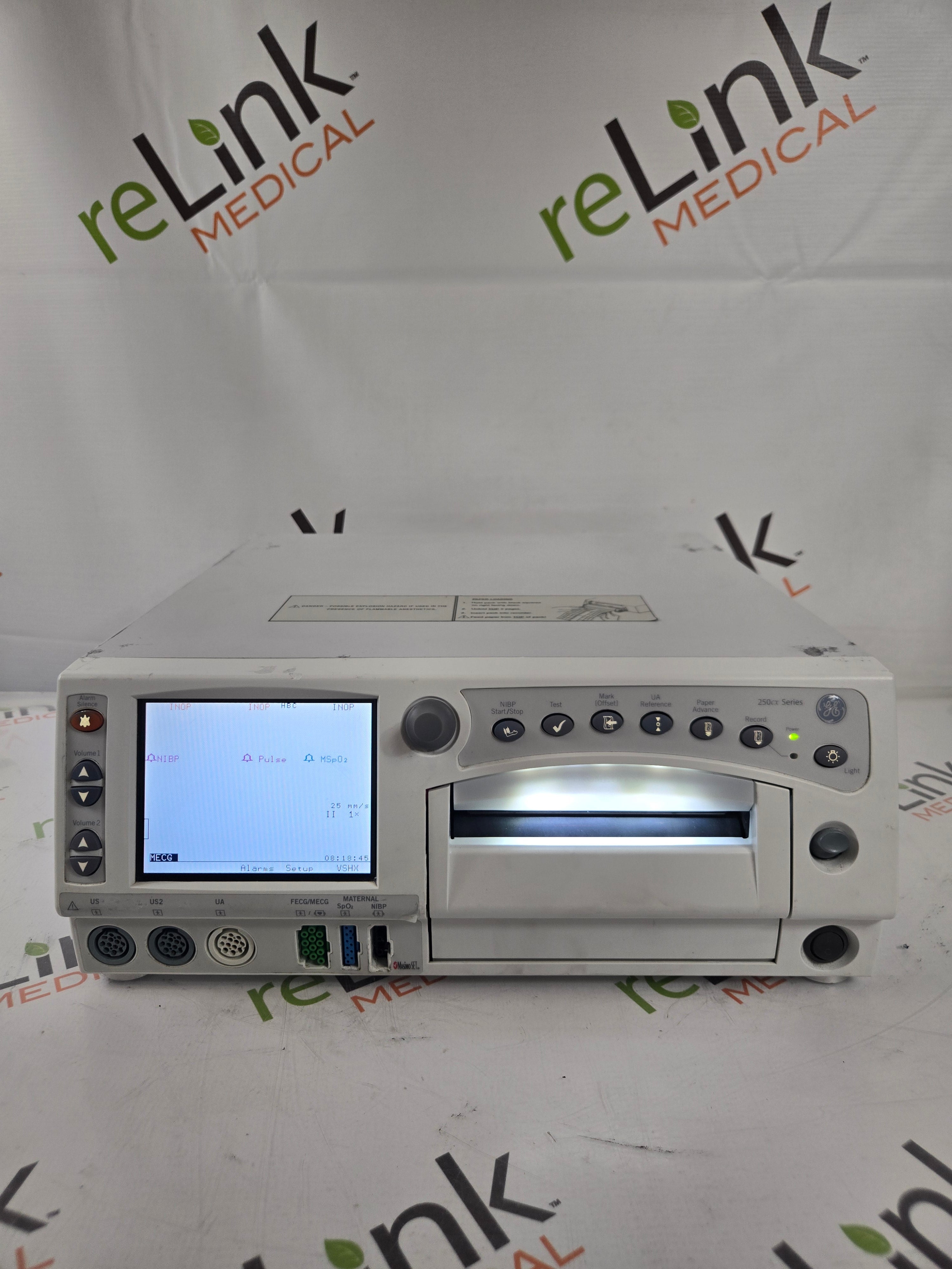 GE Healthcare Corometrics 250cx Series Model 259cx Fetal Monitor