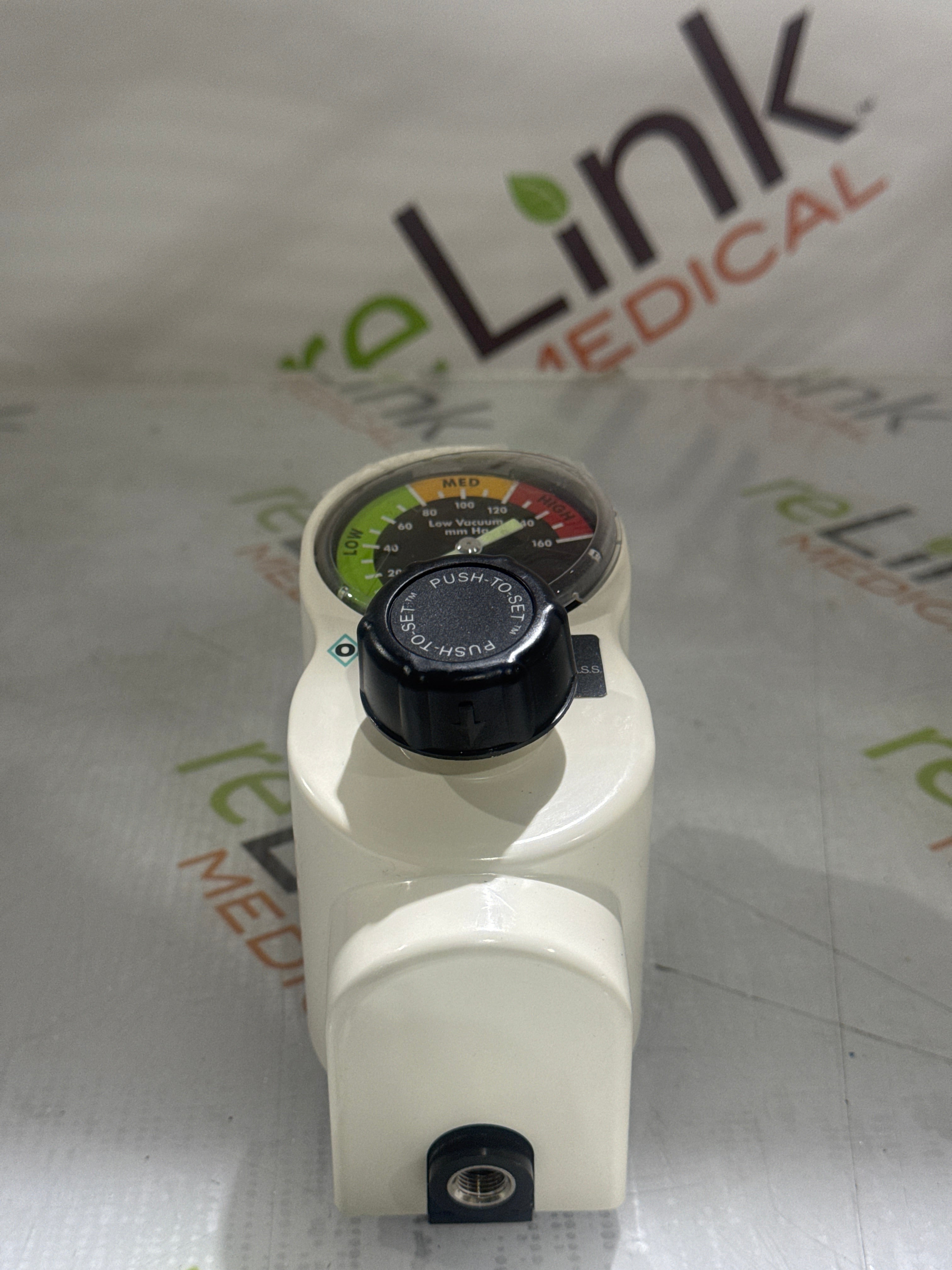 Ohio Medical Corporation Push to Set Vacuum Regulator