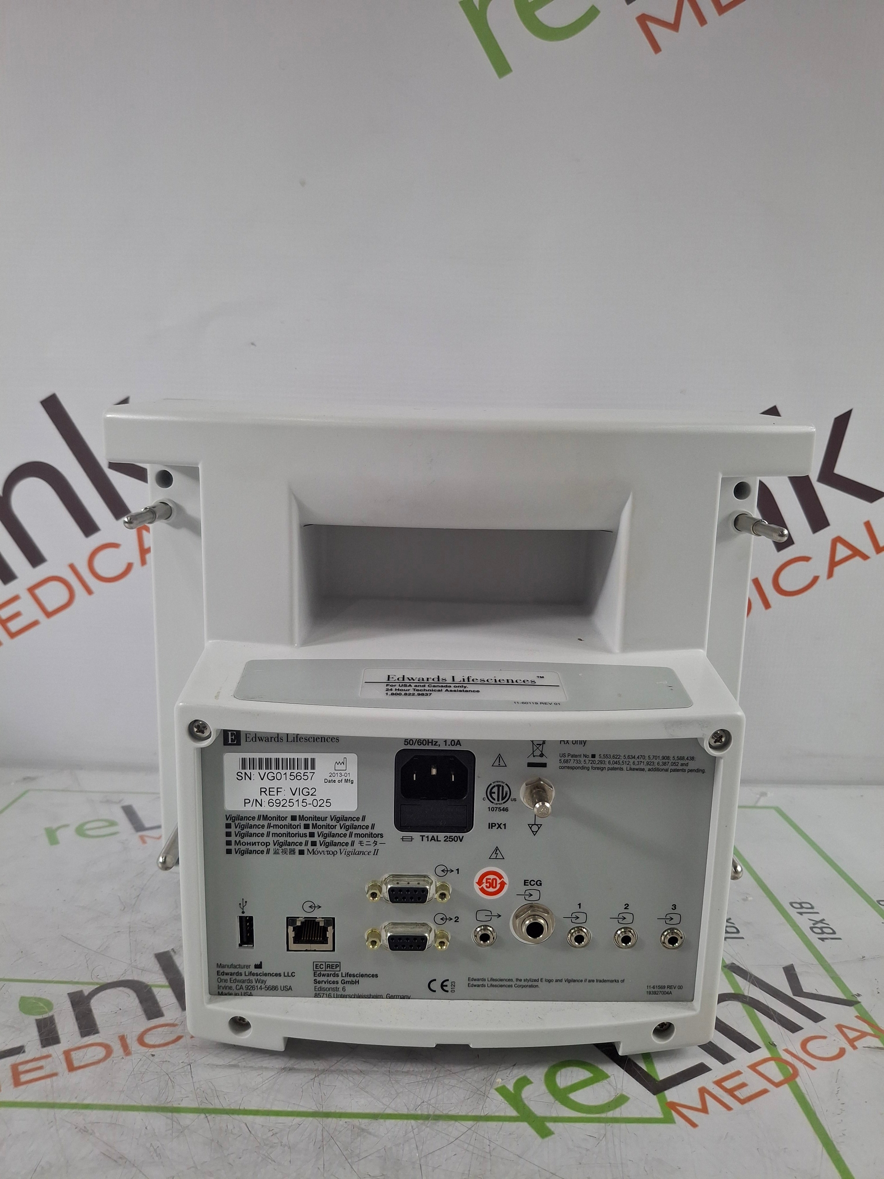 Edwards Lifesciences Vigilance II Patient Monitor