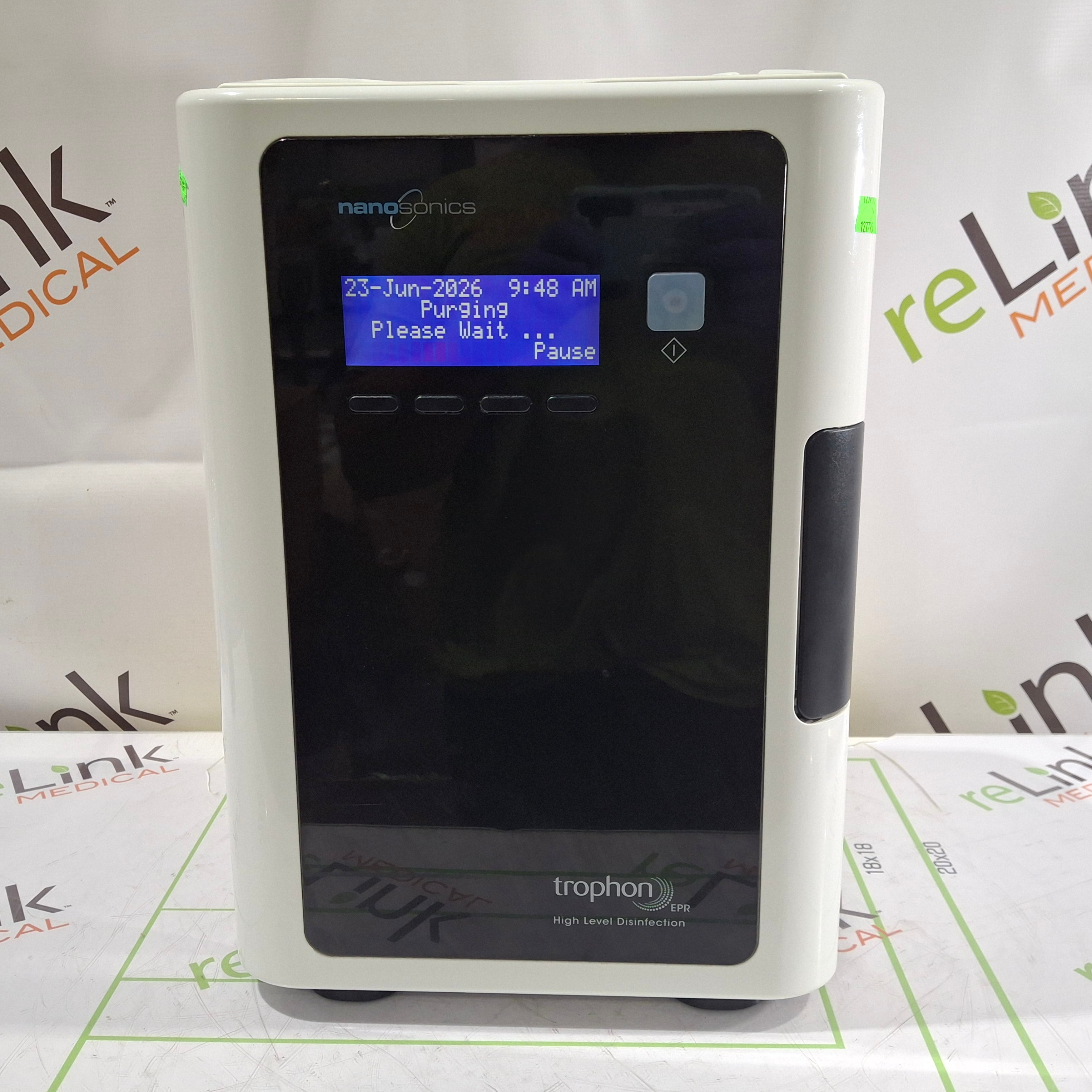 NanoSonics Trophon EPR High Level Disinfection