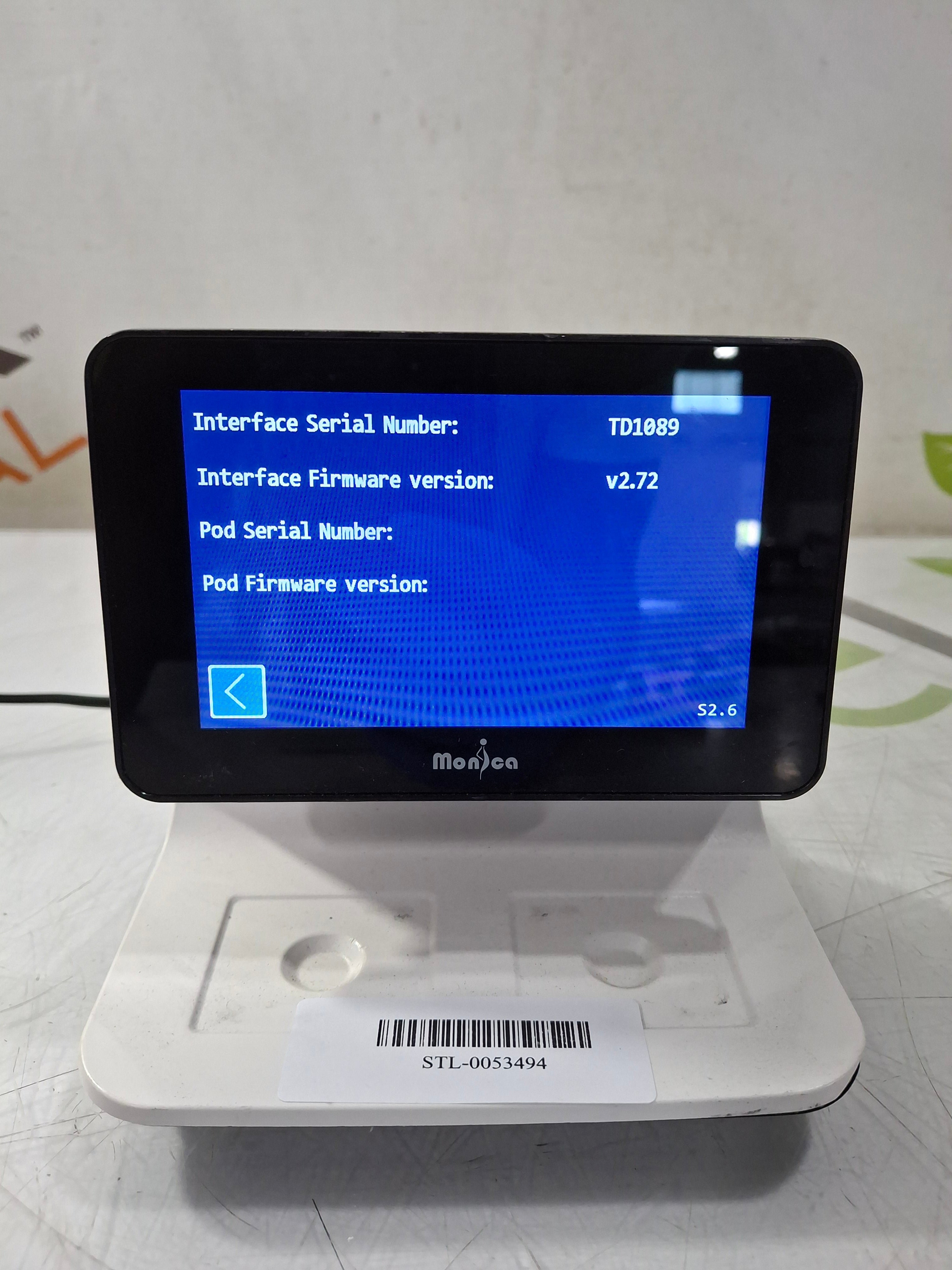Monica Healthcare Limited 107-PT-001 Fetal Monitor