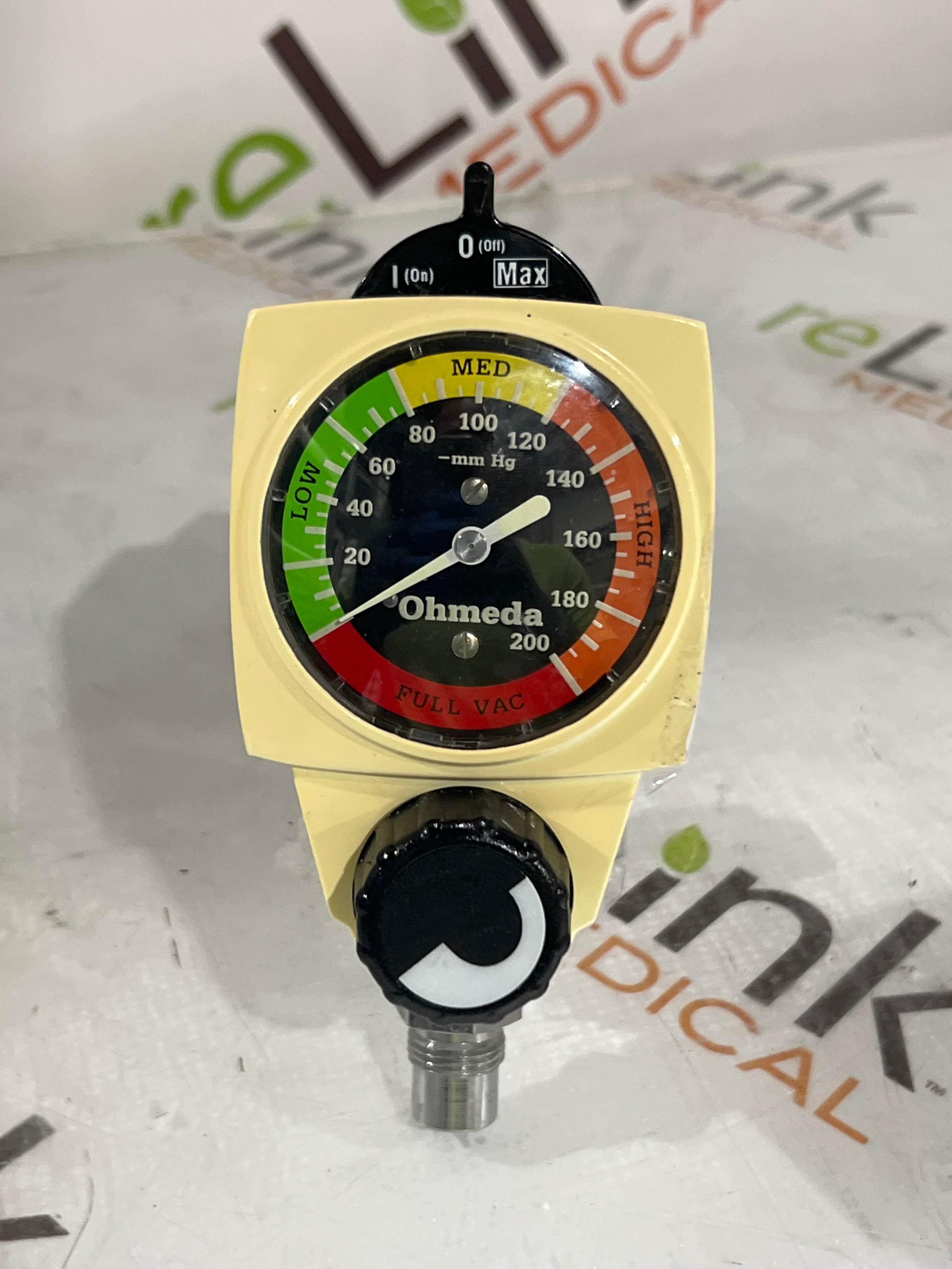 Ohmeda Medical Vacuum Regulator