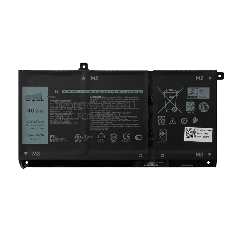 Replacement Dell Latitude 15 3510 JK6Y6 C5KG6 CF5RH laptop battery