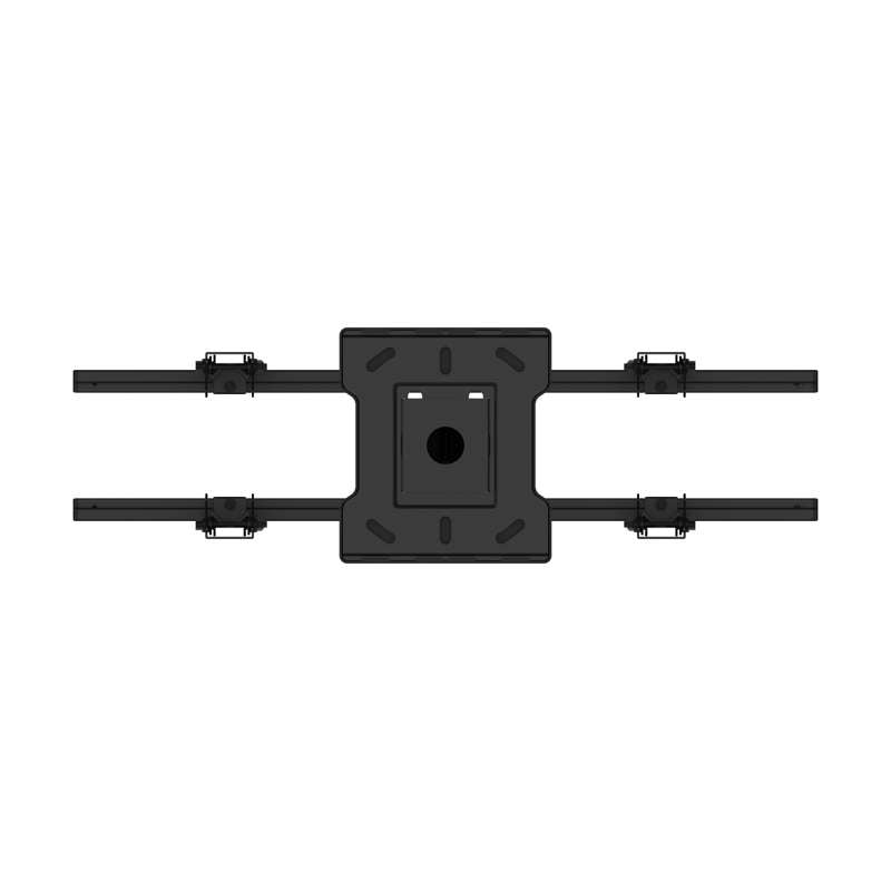Kanto Back-to-Back Dual Screen TV Ceiling Mount for 40" to 80" TVs