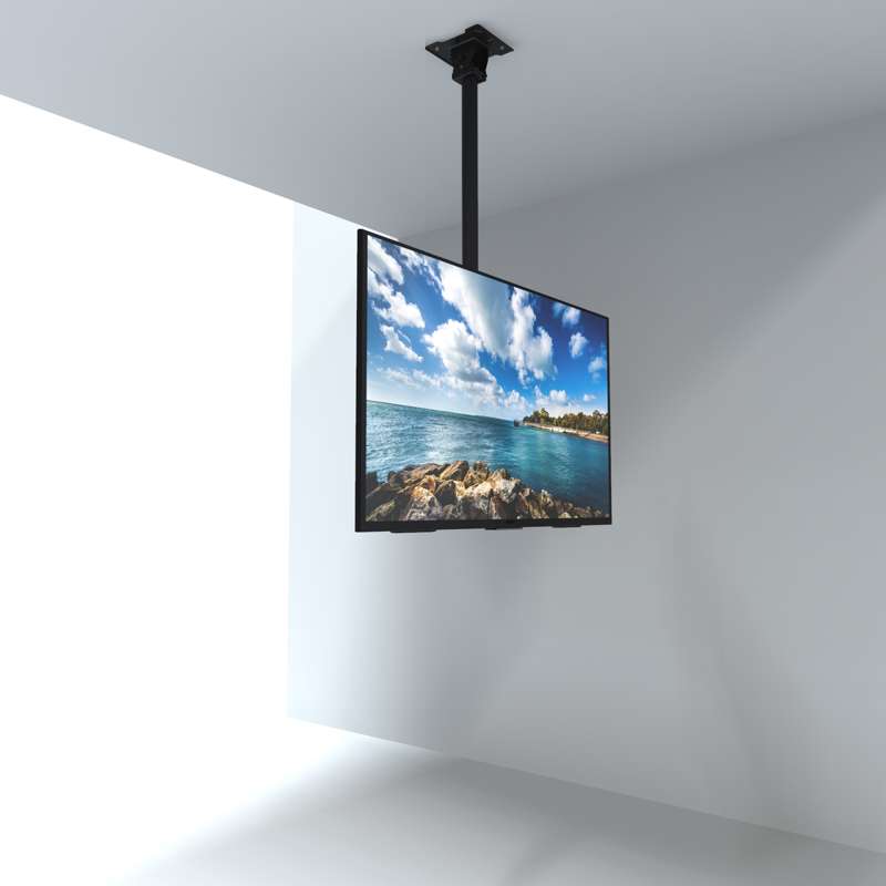 Kanto Ceiling TV Mount for 37-inch to 70-inch TVs, Black