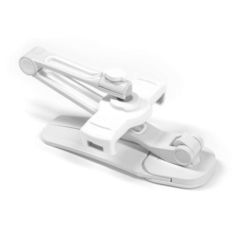 Kanto Universal Phone and Tablet Stand with Mounting Bracket / Folding Legs - White