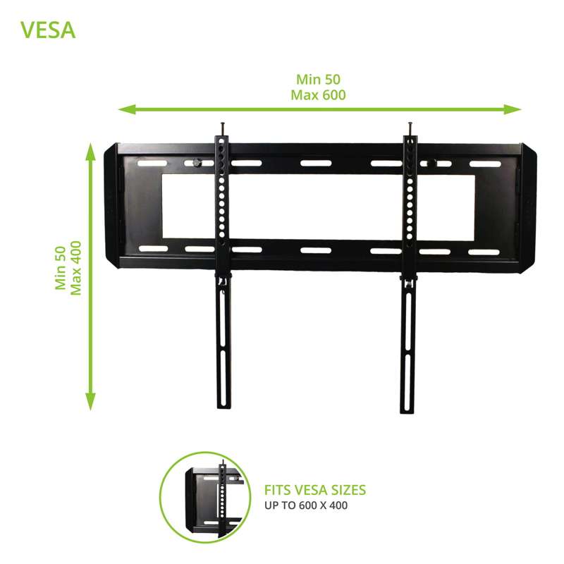 Kanto Fixed Mount for 37-inch to 70-inch TVs