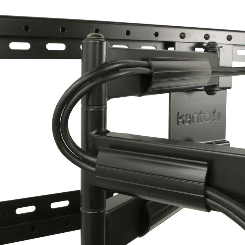 Kanto Full Motion Mount with Adjustable Pivot Point for 30-inch to 60-inch TVs - Black