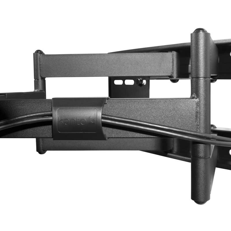 Kanto Full Motion TV Wall Mount for 50" - 100" TVs, Black