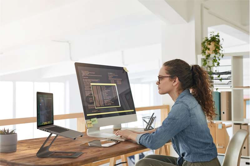 Kanto Ergonomic Universal Riser Laptop Stand - Black