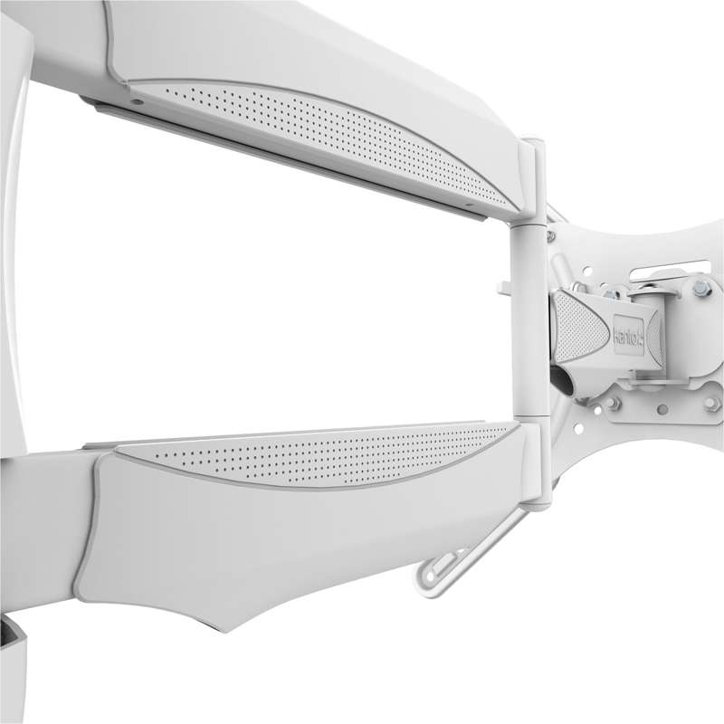 Kanto Full Motion Mount for 26-inch to 55-inch TVs - White