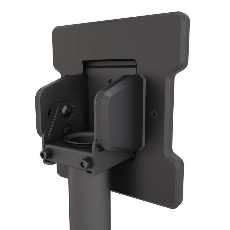 Kanto Menu Board Ceiling Mount System with Tilting Arms for 40-Inch to 60-Inch TVs (2 wide, 1 high, 1 sided)