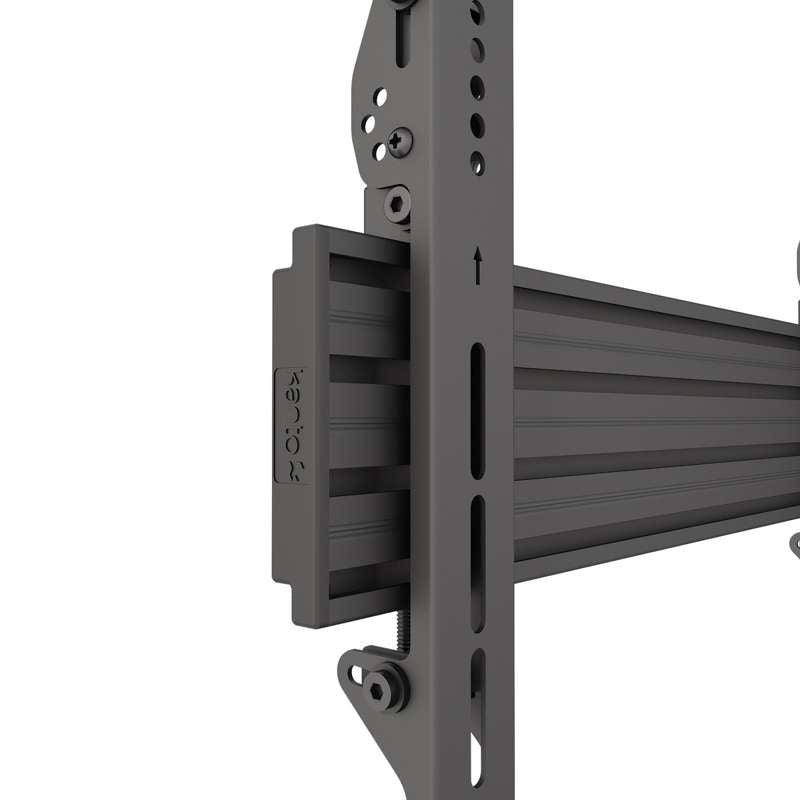 Kanto Menu Board Ceiling Mount System with Tilting Arms for 40-Inch to 60-Inch TVs (3 wide, 1 high, 1 sided)