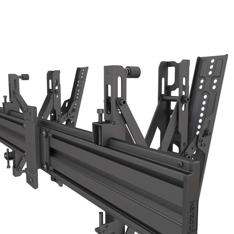 Kanto Menu Board Wall Mount System with Tilting Arms for 40" - 60" TVs, 4 Screens