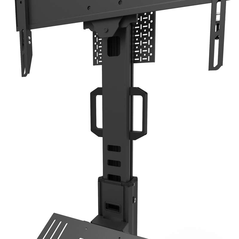Kanto Rolling TV Stand with Keyboard Tray for 37-inch to 77-inch TVs - Compatible with Logitech Tap and Rally Bar Conferencing Device