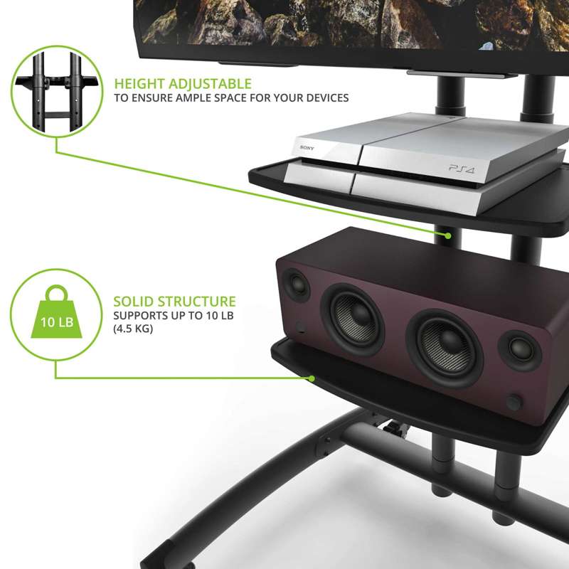 Kanto Mobile Mount Plastic Device Tray