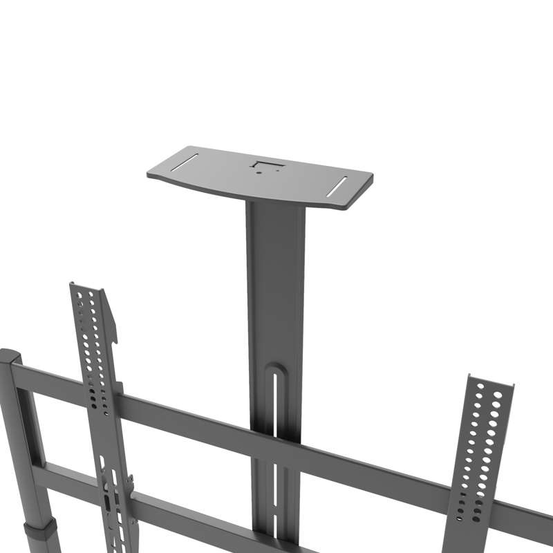 Kanto Heavy Duty Height Adjustable Rolling TV Stand for 55" - 100" Screens