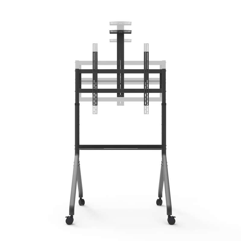Kanto Heavy Duty Height Adjustable Rolling TV Stand for 55" - 100" Screens