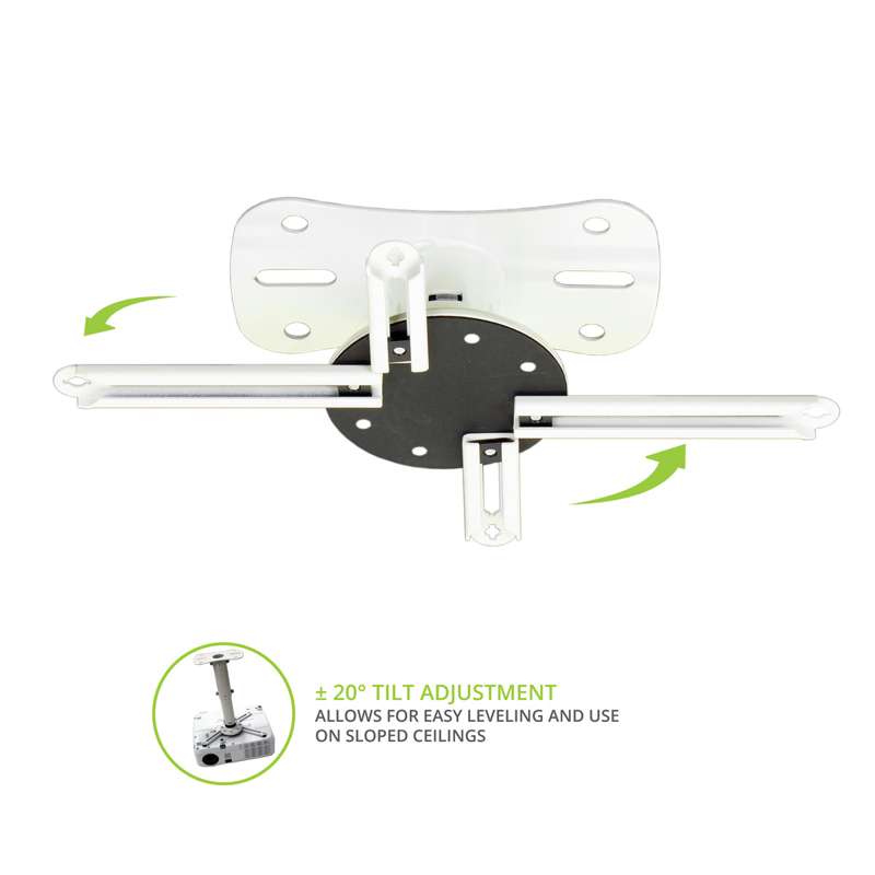 Kanto Universal Projector Mount - White