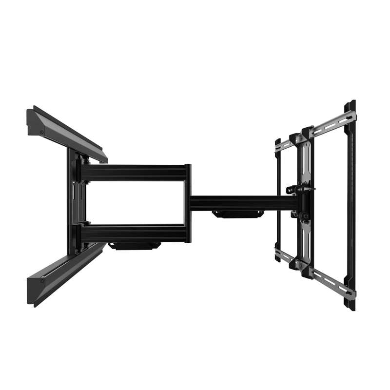 Kanto Pro Series Full Motion TV Wall Mount for 42-inch to 100-inch TVs with movable pivot and tool-less tilt - Black