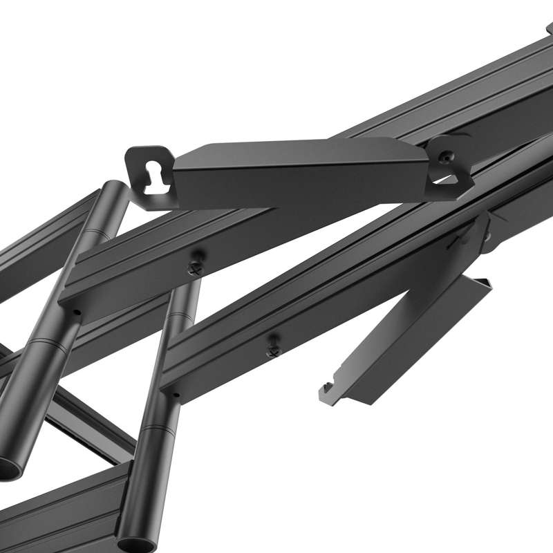 Kanto Pro Series Full Motion TV Wall Mount for 42-inch to 100-inch TVs with movable pivot and tool-less tilt - Black