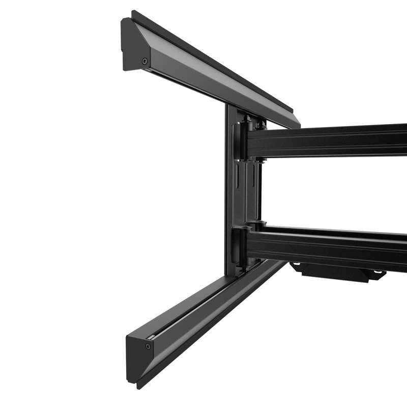 Kanto Pro Series Full Motion TV Wall Mount for 42-inch to 100-inch TVs with movable pivot and tool-less tilt - Black