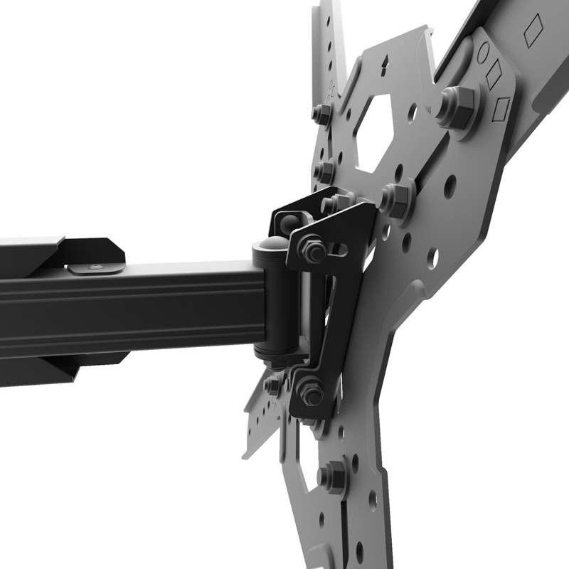Kanto Full Motion TV Wall Mount for 26-inch to 60-inch TVs - Black