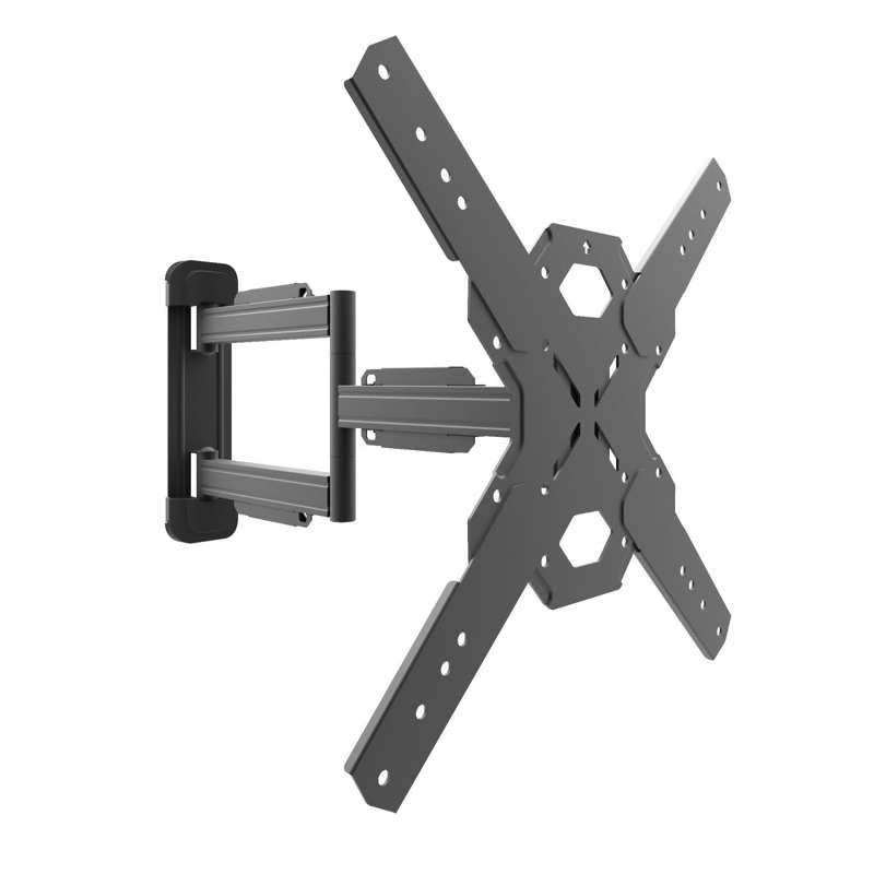Kanto Full Motion TV Wall Mount for 26-inch to 60-inch TVs - Black