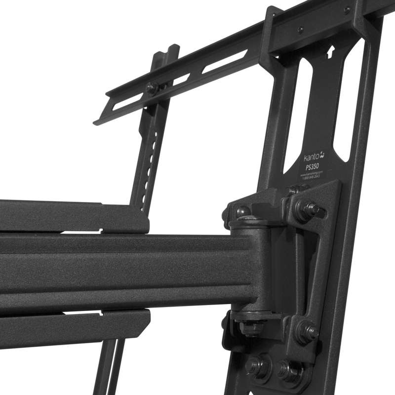 Kanto Full Motion TV Wall Mount for 37-inch to 60-inch TVs - Black
