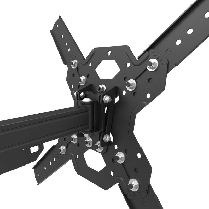 Kanto Outdoor Full Motion TV Wall Mount for 37-inch to 60-inch TVs -Galvanized