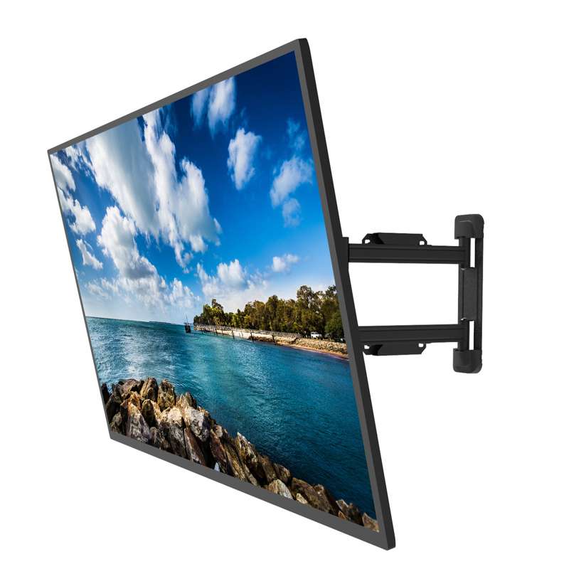 Kanto Full Motion TV Wall Mount for 37-inch to 60-inch TVs - Black