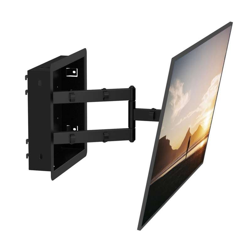 Kanto Pro Series Recessed In-wall Full Motion Articulating TV Mount for 35" - 65" TVs