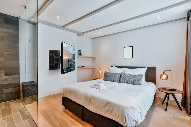 Kanto Recessed In-Wall Full Motion TV Mount for 46-inch to 80-inch TVs