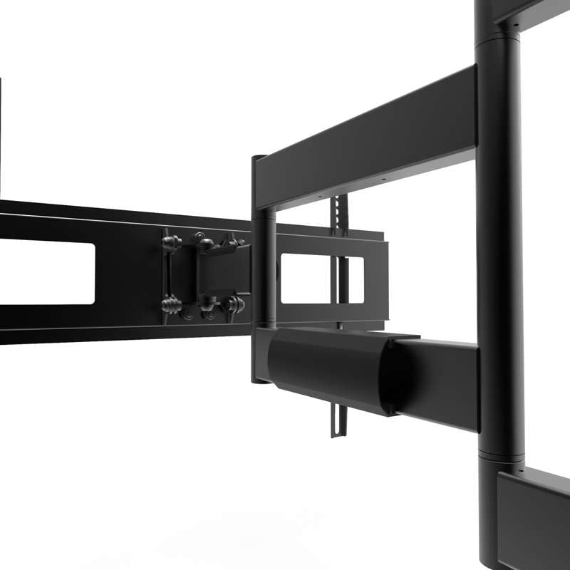Kanto Recessed In-Wall Full Motion TV Mount for 46-inch to 80-inch TVs